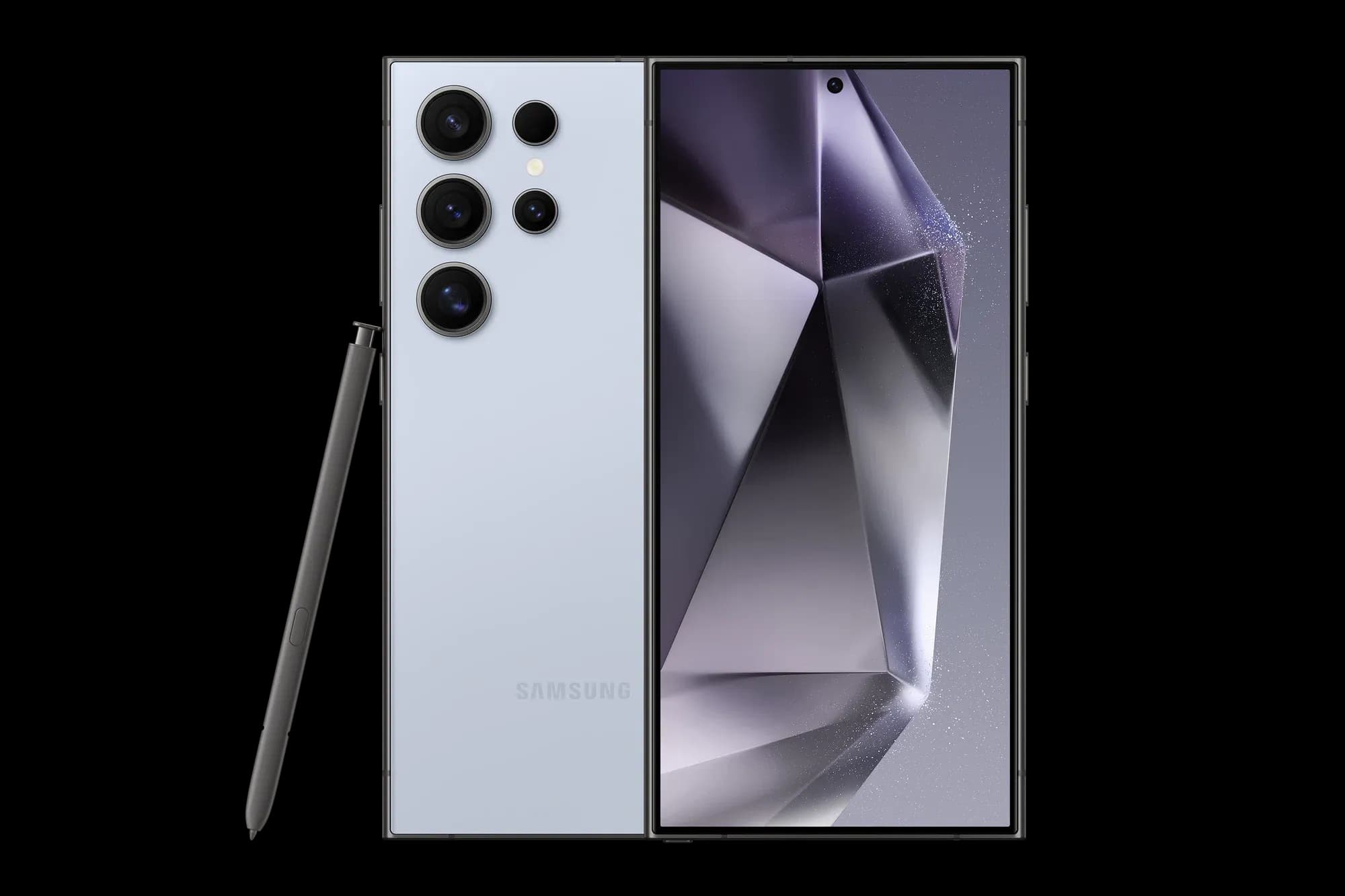 Смартфон Samsung Galaxy S24 Ultra | 12/512 ГБ, Голубой 3
