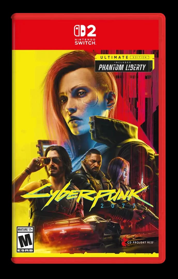 Игра Cyberpunk 2077 Ultimate Edition (Nintendo Switch 2, полностью на русском)