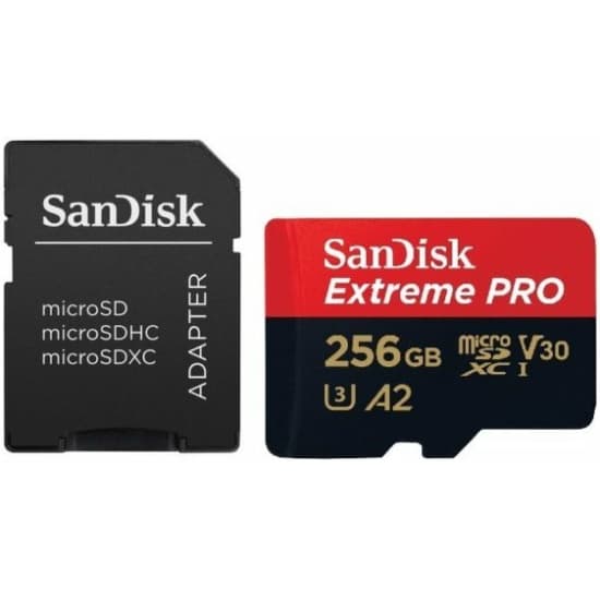 Карта памяти SanDisk Extreme Pro MicroSD 256Gb