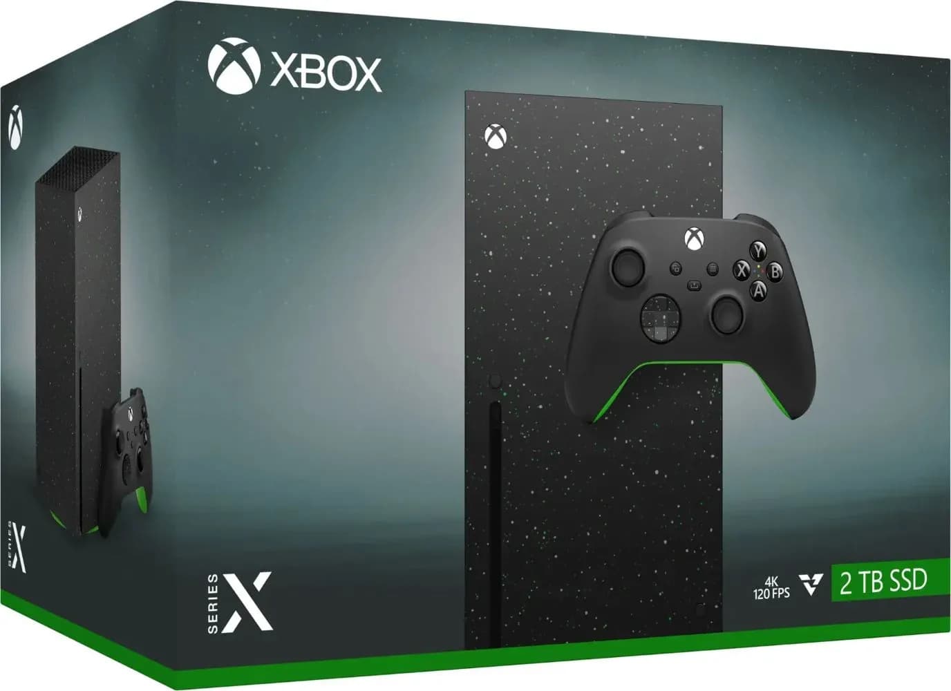 Игровая приставка Microsoft Xbox Series X Galaxy Black 2Tb, чёрный 4