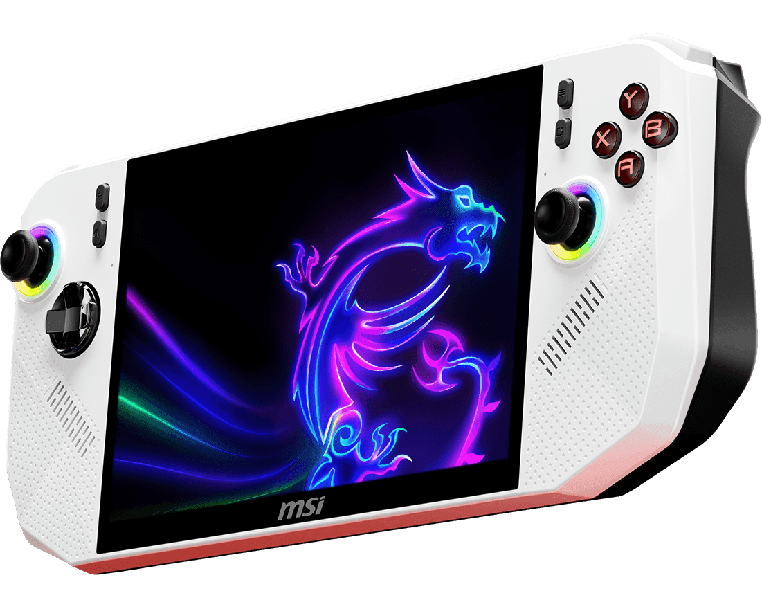 Портативная игровая консоль MSI Claw A8 24/1Tb, белый (Polar Tempest) (BZ2EM)