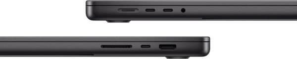 Ноутбук Apple MacBook Pro 16" M3 Max (2023) 16C CPU/40C GPU, 64 ГБ RAM, 1 ТБ SSD, Space Black (Z1AF001AF; Z1AF001V6) 5