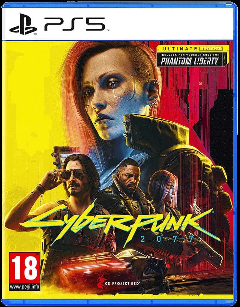 Игра Cyberpunk 2077 Ultimate Edition (PS5, полностью на русском)