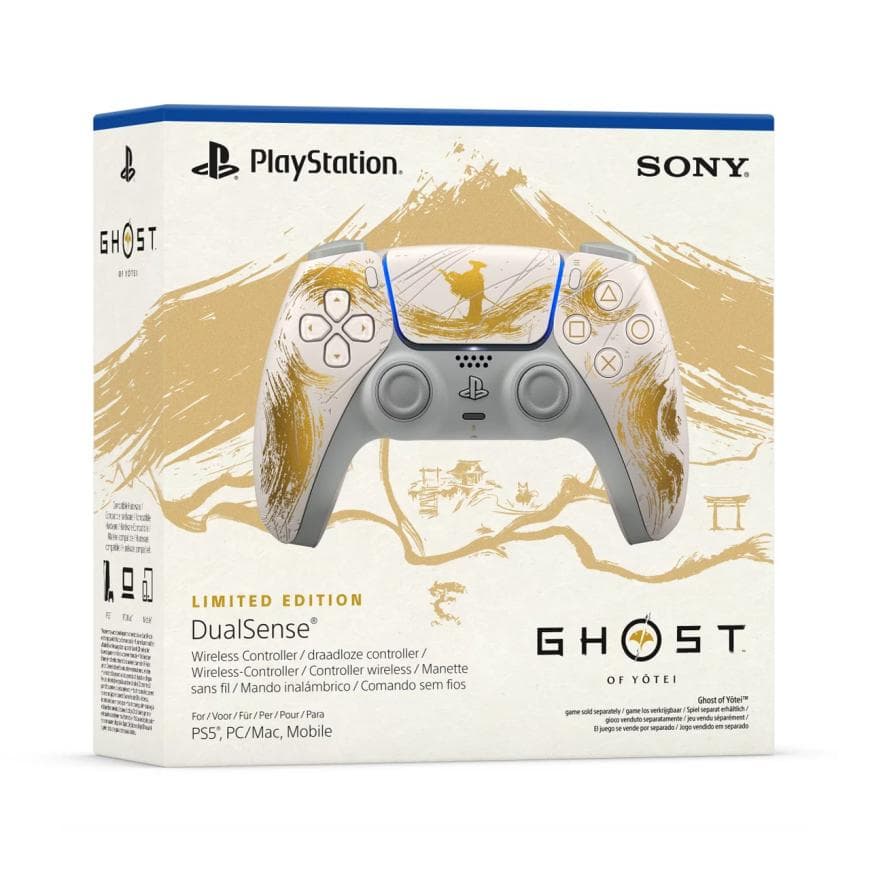 Геймпад Sony DualSense PlayStation 5 Ghost of Yotei Gold Limited Edition 5
