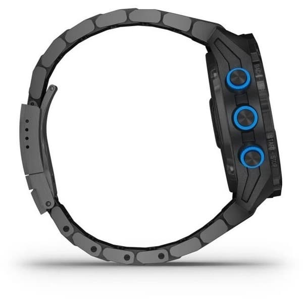 Смарт-часы Garmin Descent Mk2i - 52 mm, Титановый с DLC-покрытием и черным титановым ремешком + Датчик Descent T1 4