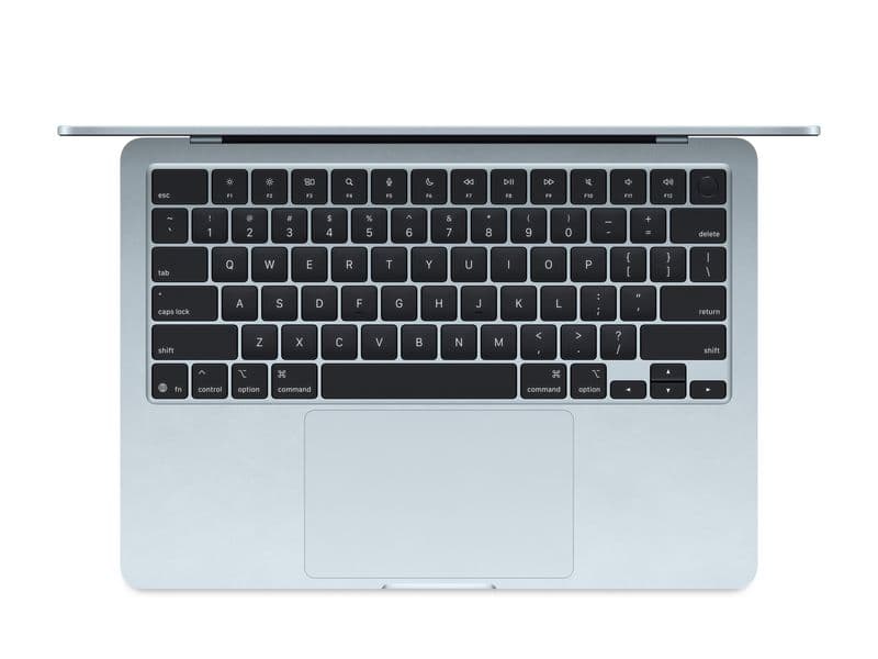 Ноутбук Apple MacBook Air 15.3 (2025) M4 16/256 ГБ Небесно-голубой (MC7A4) 2