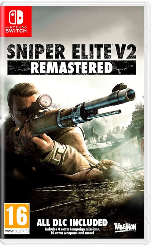 Игра Sniper Elite V2 Remastered (Nintendo Switch, полностью на русском)