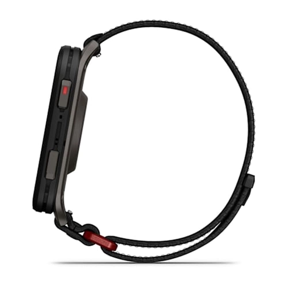 Смарт-часы Garmin Venu X1 - 51 mm, Черный с серой титановой крышкой, черный нейлоновый ремешок 7