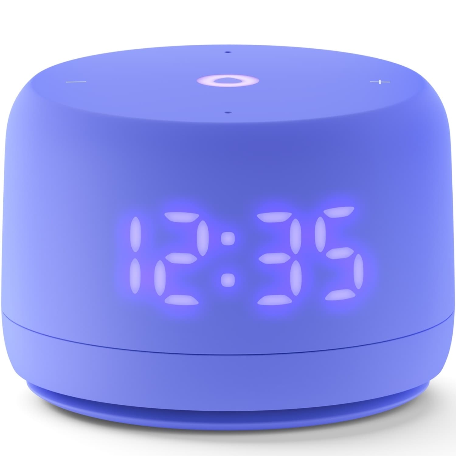 Умная колонка Яндекс Станция Лайт 2 с Алисой с часами Фиолетовый