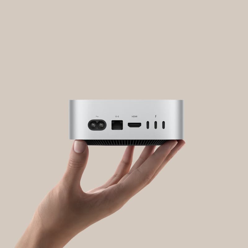 Apple Mac Mini M4 (2024) 10C CPU/10C GPU, 16 ГБ RAM, 512 ГБ SSD (MU9E3) 5