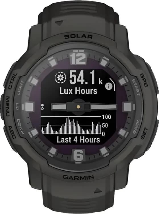 Смарт-часы Garmin Instinct Crossover Standard Edition - 45 mm, Черный 4