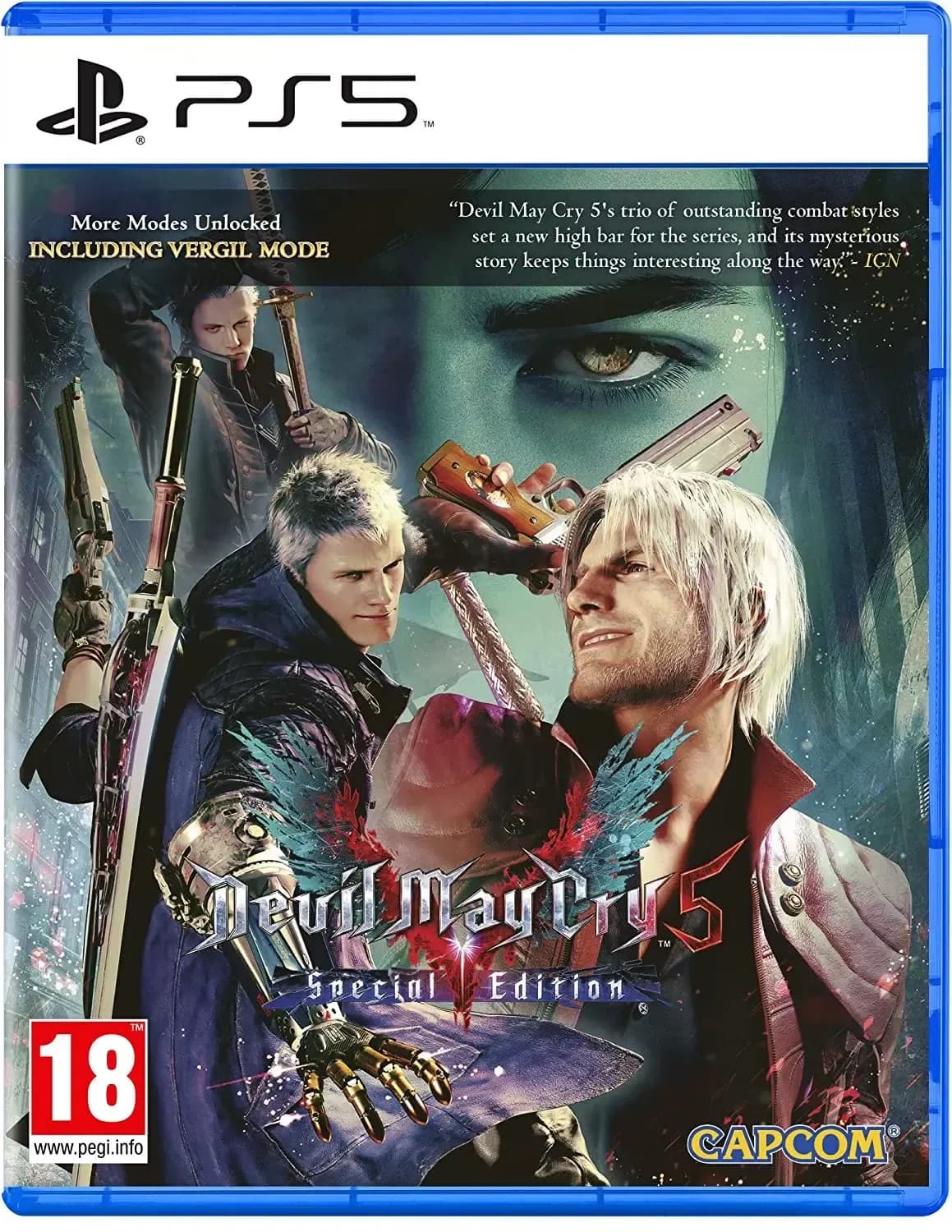 Игра Devil May Cry 5: Special Edition (PS5, русские субтитры)