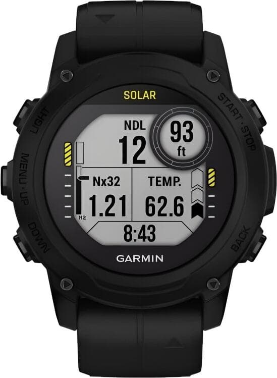 Смарт-часы Garmin Descent G1 Solar - 45 mm, Черный 2