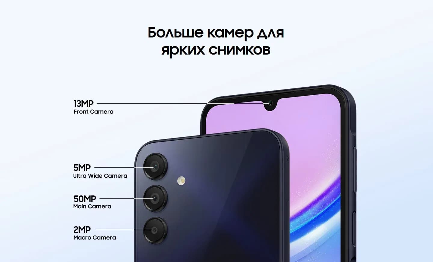 Смартфон Samsung Galaxy A15 | 4/128 ГБ, Желтый 7