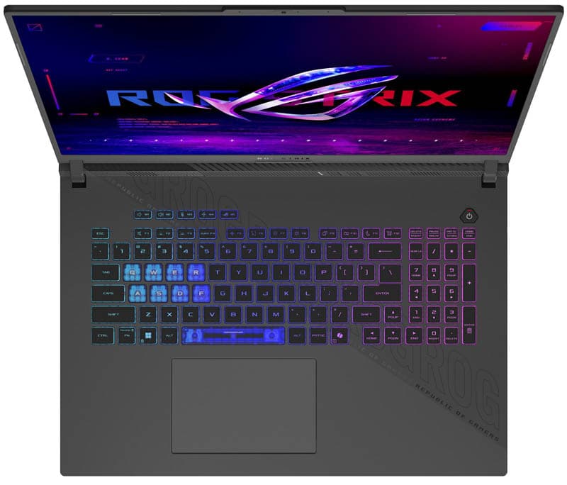 Игровой ноутбук Asus ROG Strix G18 G814PP-DS94 (Ryzen 9 8940HX, 32 ГБ, 1 ТБ, RTX 5070, 240 Гц, Win 11) Черный 4