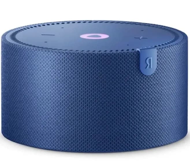 Умная колонка Яндекс Станция Мини 2 без часов, Синий сапфир