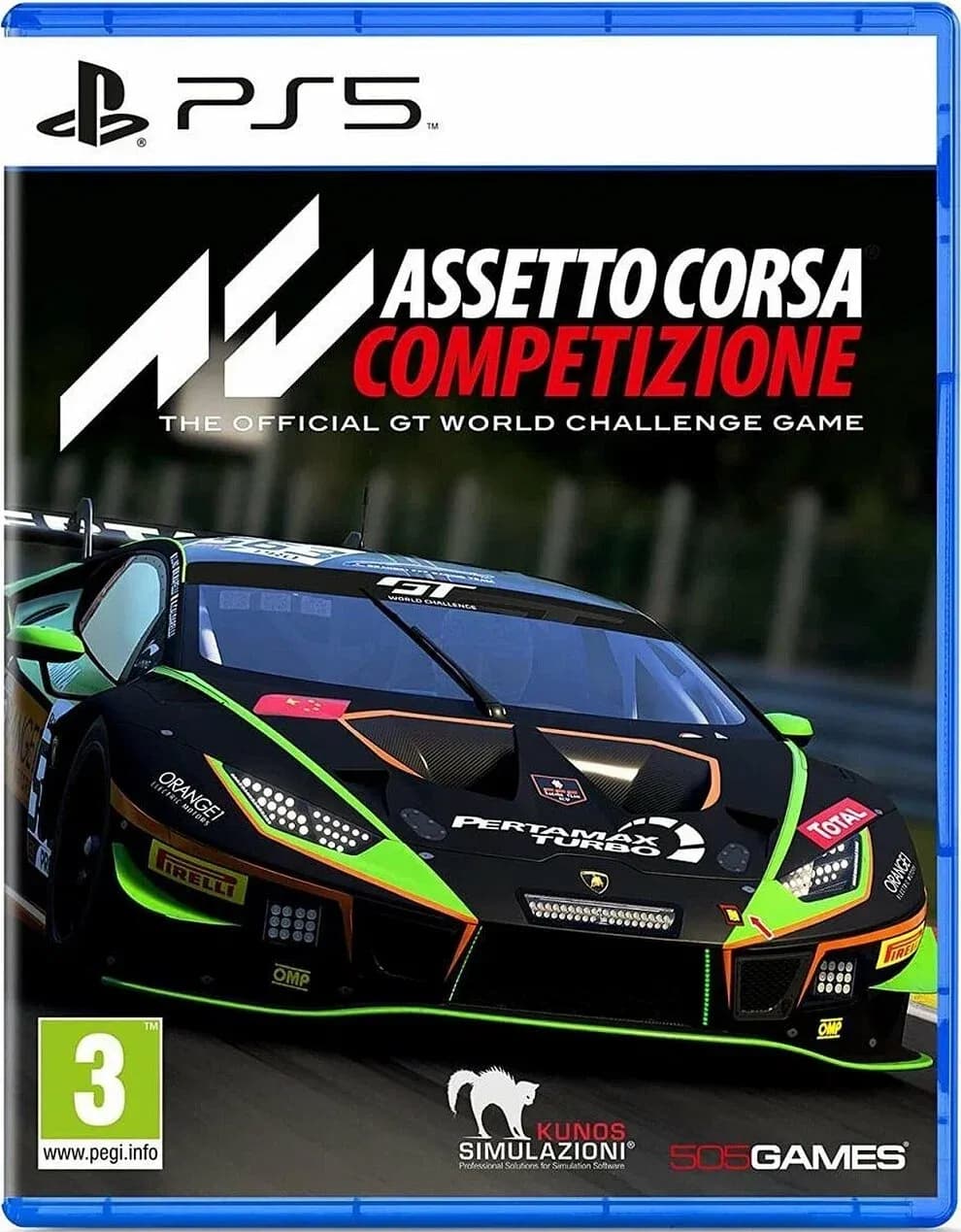 Игра Assetto Corsa Competizione (PS5, русские субтитры)