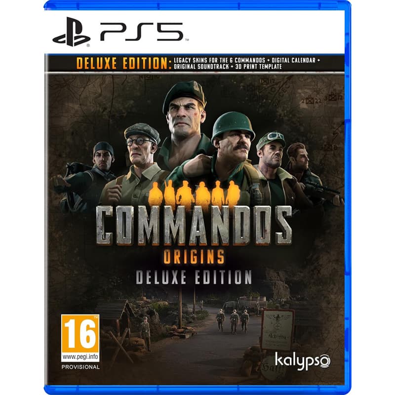 Игра Commandos Origins Deluxe Edition (PS5, русские субтитры)