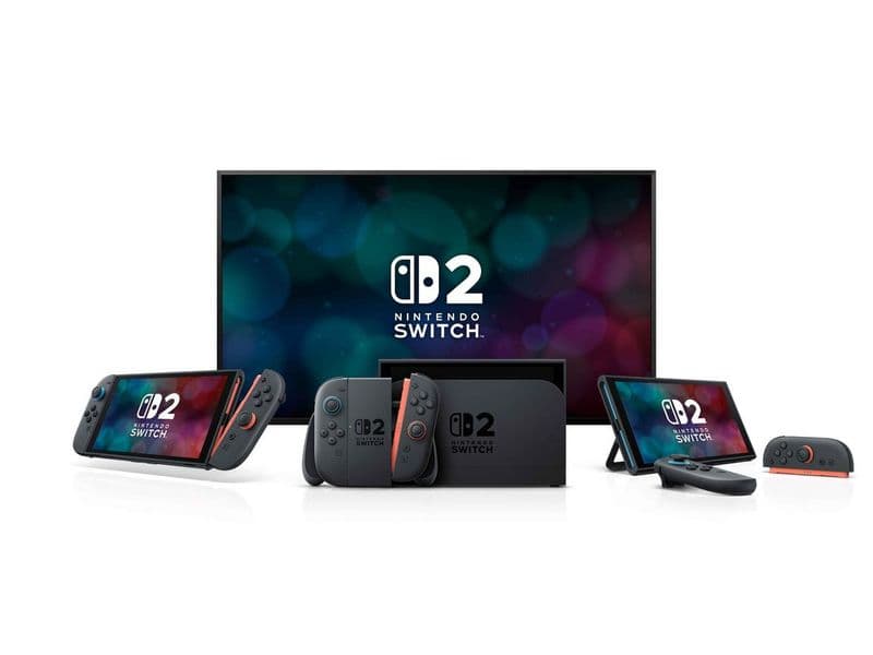 Игровая приставка Nintendo Switch 2 + Mario Kart World Bundle, чёрный (Black) 13