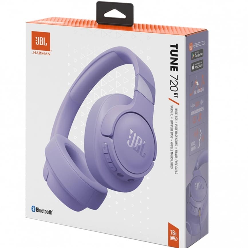 Наушники JBL Tune 720 BT Фиолетовый 2