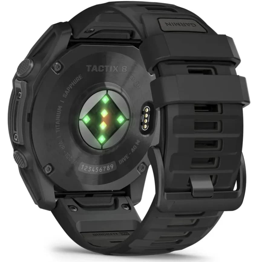 Смарт-часы Garmin Tactix 8 Amoled Sapphire - 51 mm, Черный, черный нейлоновый ремешок 3