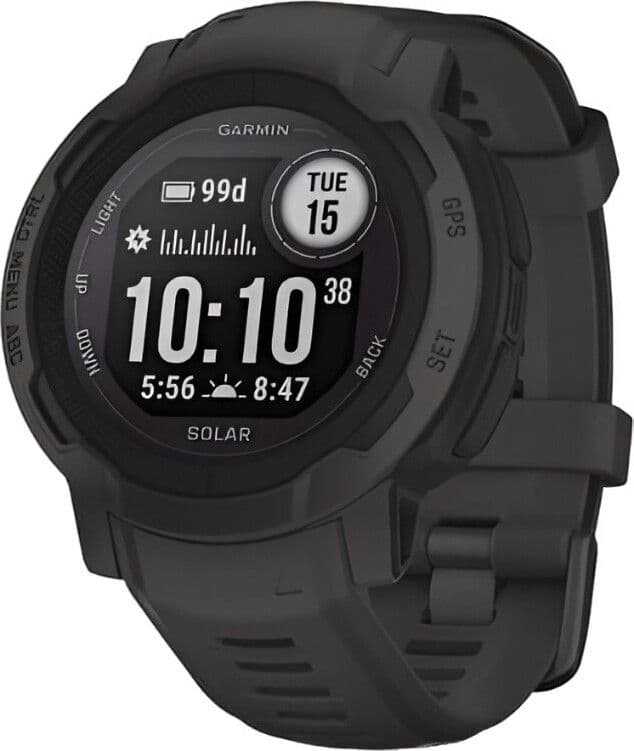 Смарт-часы Garmin Instinct 2 Solar Standard Edition - 45 mm, Черный 5