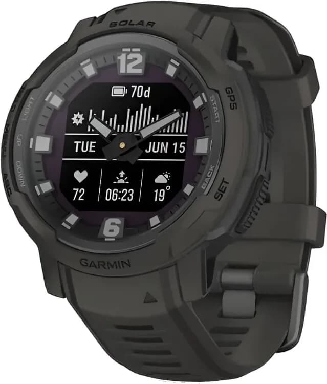 Смарт-часы Garmin Instinct Crossover Standard Edition - 45 mm, Черный