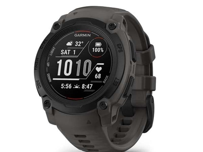 Смарт-часы Garmin Instinct E - 40 mm, Черный, угольно-черный силиконовый ремешок