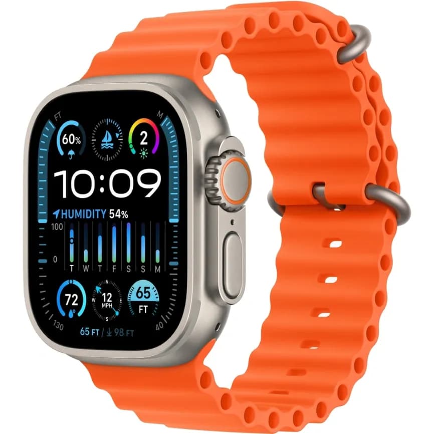 Смарт-часы Apple Watch Ultra 2 - 49 mm ремешок Ocean band | Orange
