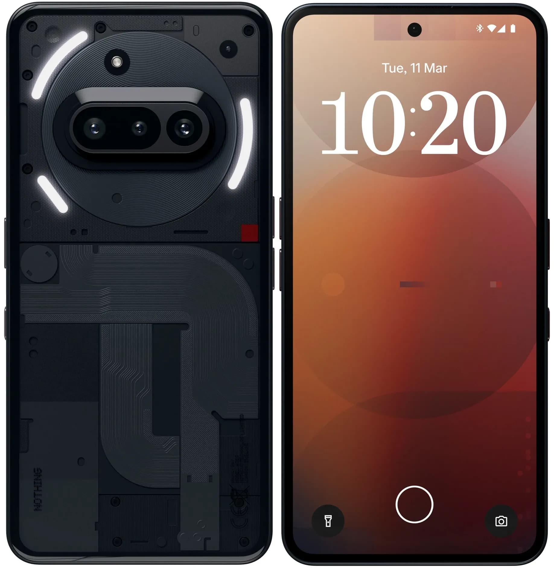 Смартфон Nothing Phone 3A 8/128 ГБ (Чёрный | Black)