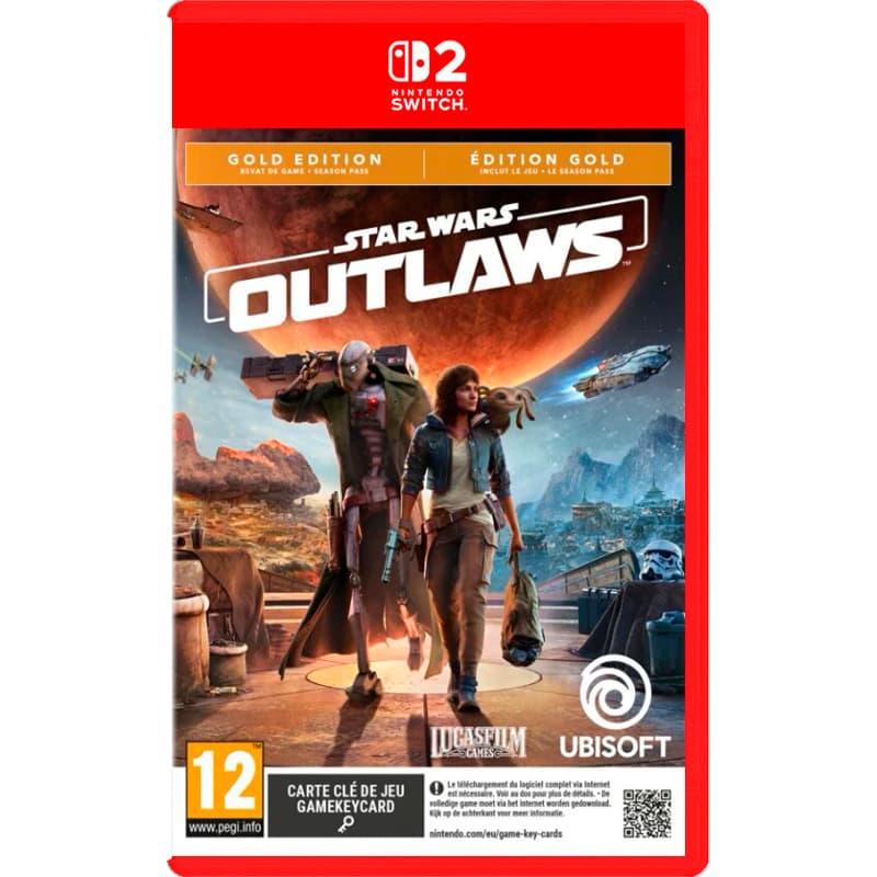 Игра Star Wars: Outlaws. Gold Edition (Nintendo Switch 2, русские субтитры)