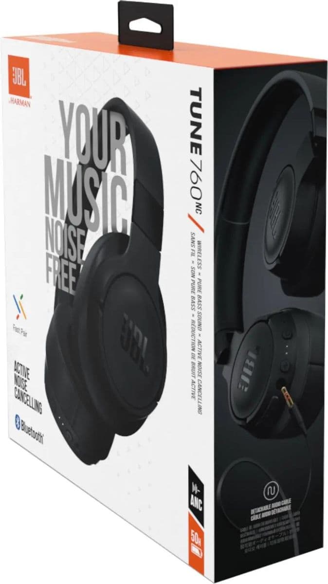 Наушники JBL Tune 760NC Black 7