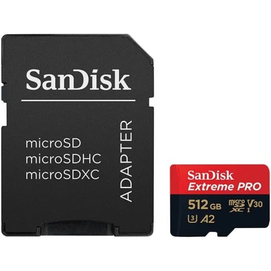Карта памяти SanDisk Extreme Pro MicroSD 512Gb