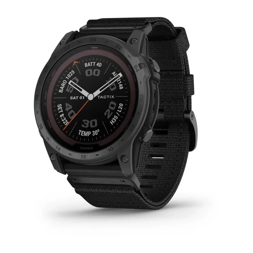 Смарт-часы Garmin Tactix 7 Pro - 51 mm, Черный, черный нейлоновый ремешок
