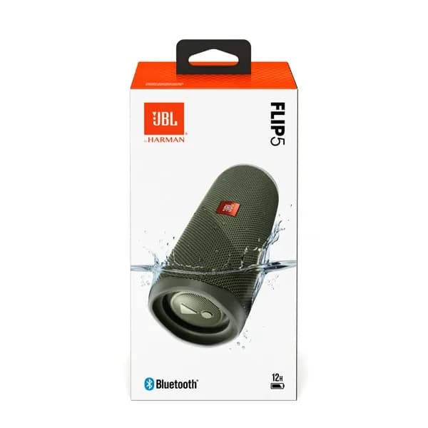 Беспроводная акустика JBL Flip 5 Forest green (лесной зеленый) 5