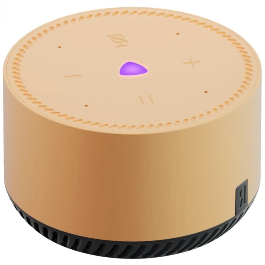 Умная колонка Яндекс Станция Лайт, Бежевый 4