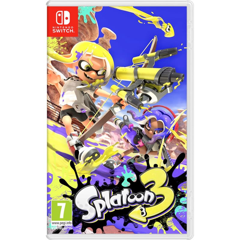 Игра Splatoon 3 (Nintendo Switch, полностью на русском)