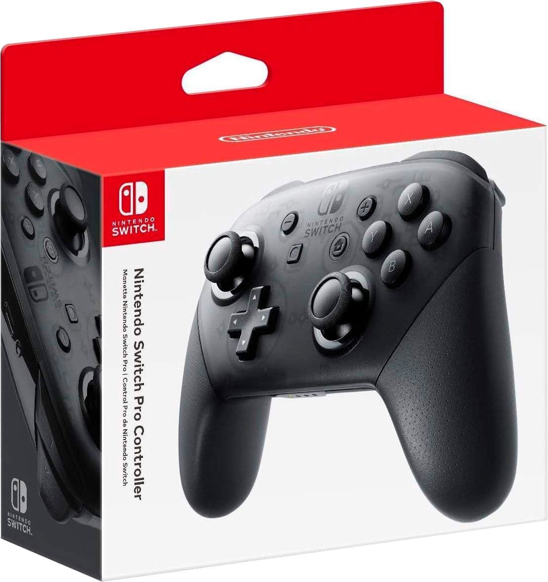 Геймпад Nintendo Switch Pro Controller, чёрный (Black) 4