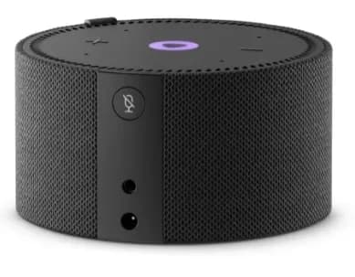 Умная колонка Яндекс Станция Мини 2 с часами, Черный оникс 2