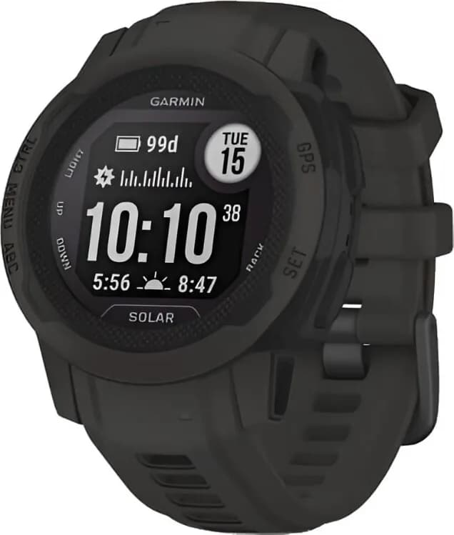 Смарт-часы Garmin Instinct 2S Solar Standard Edition - 40 mm, Графитовый