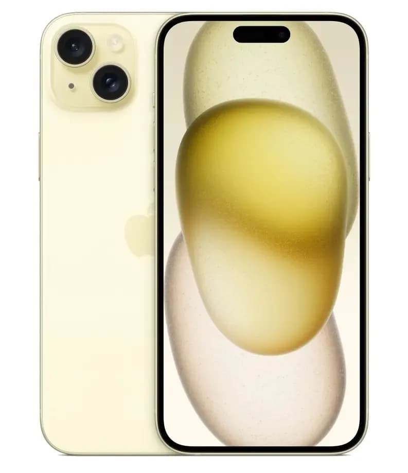 Смартфон Apple iPhone 15 Plus 128 ГБ (Желтый | Yellow)