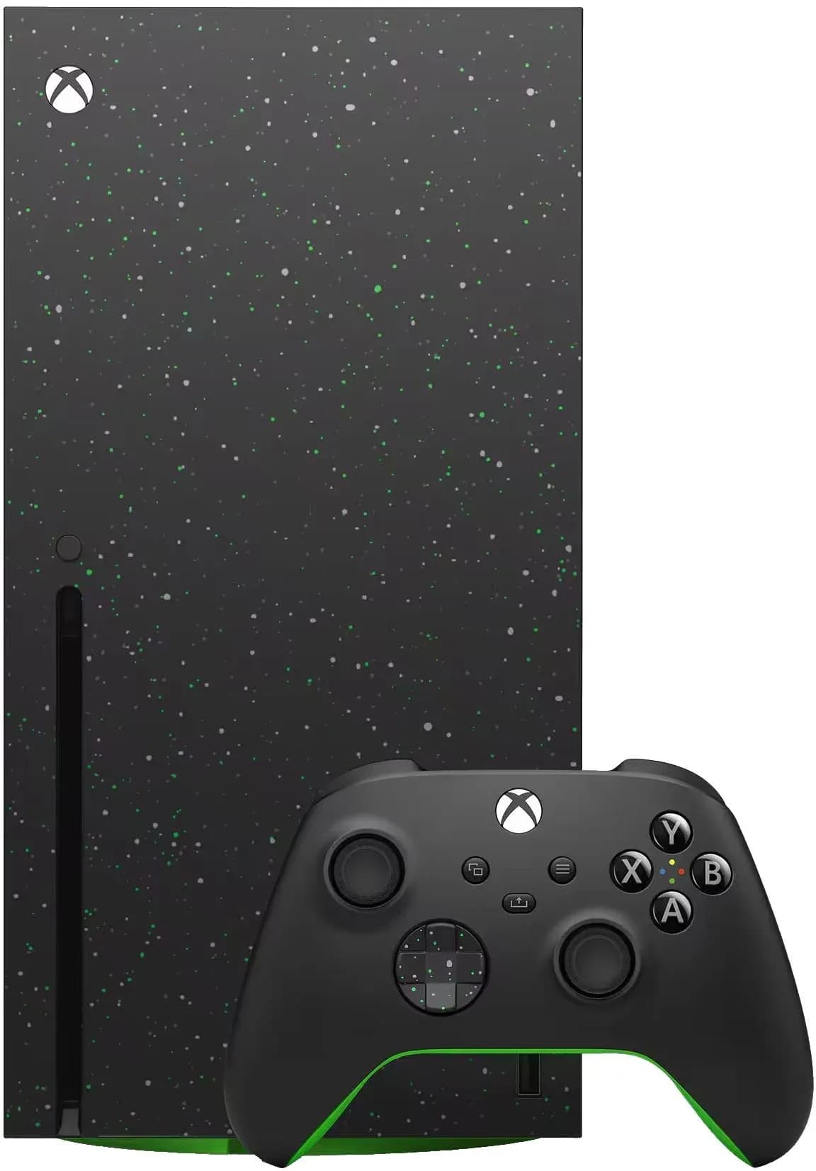 Игровая приставка Microsoft Xbox Series X Galaxy Black 2Tb, чёрный