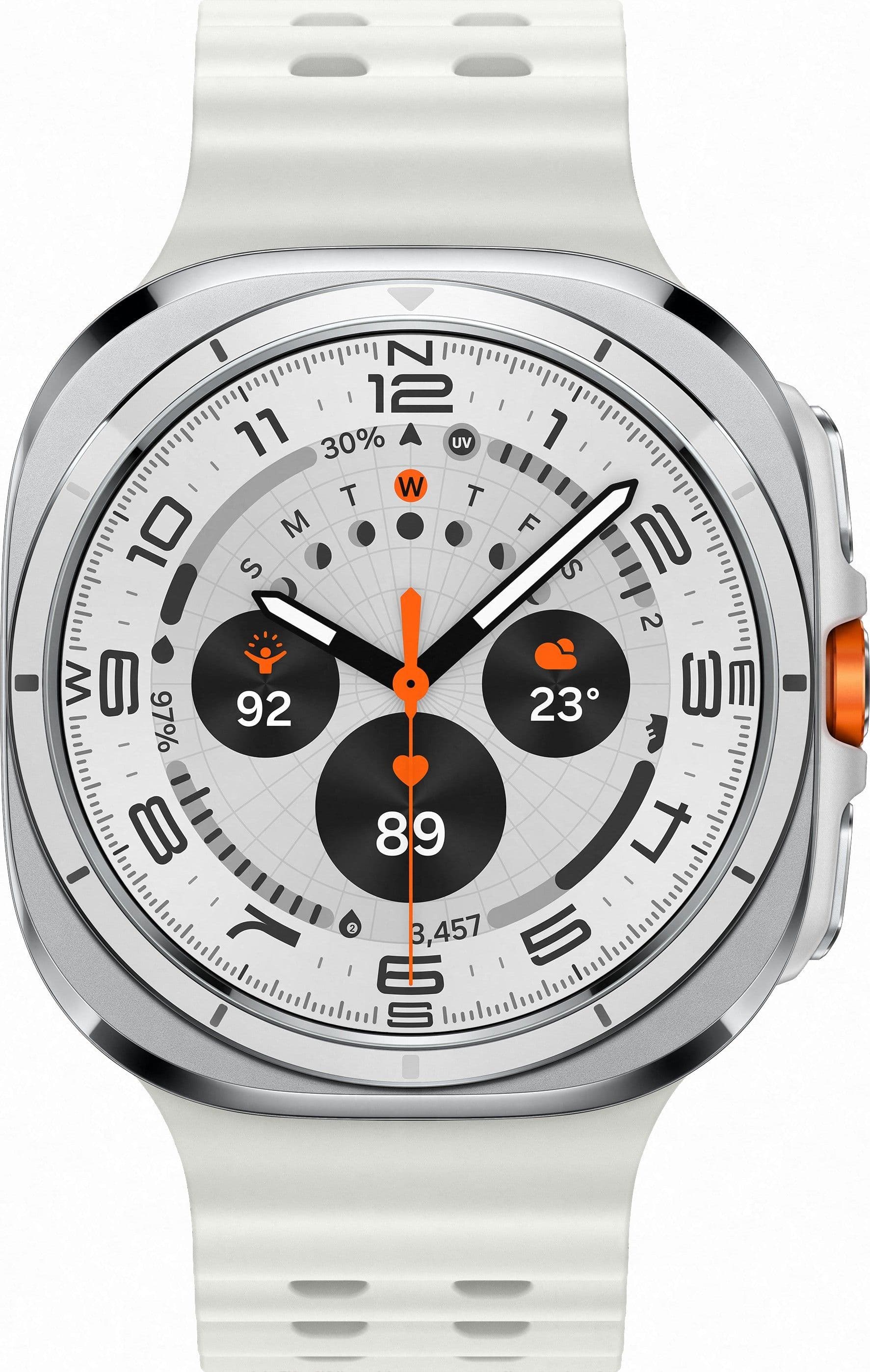 Смарт-часы Samsung Galaxy Watch Ultra (2024) - 47 mm (SM-L705) Titanium White (белый ремешок) 2