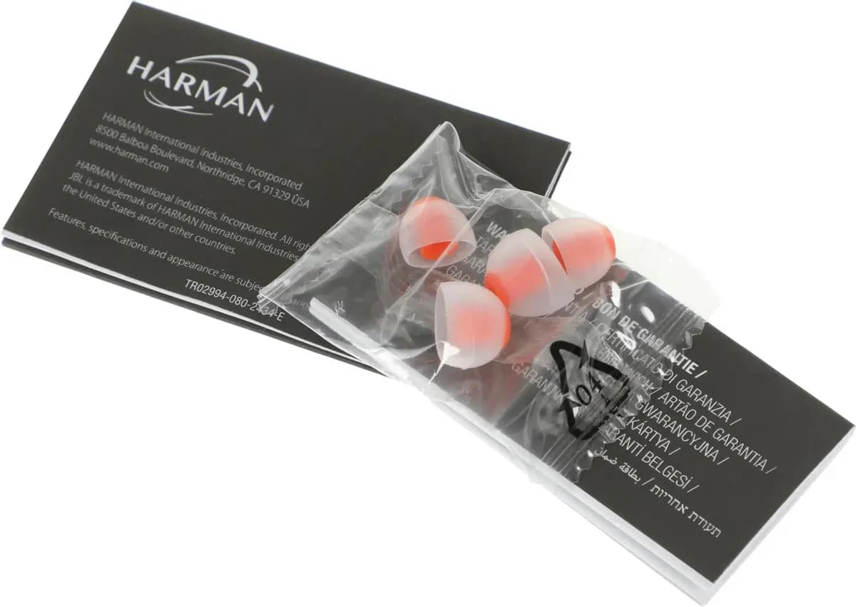 Наушники JBL Tune 110, 3.5 мм, внутриканальные, цвет Белый 5