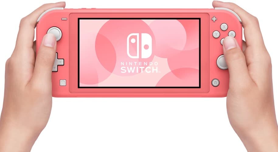 Игровая приставка Nintendo Switch Lite 32Gb, кораллово-розовый (Coral) 3
