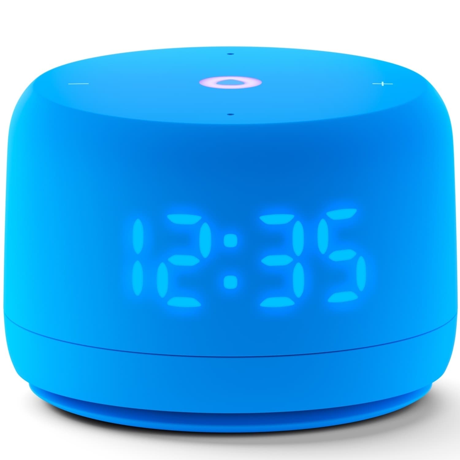 Умная колонка Яндекс Станция Лайт 2 с Алисой с часами Синий