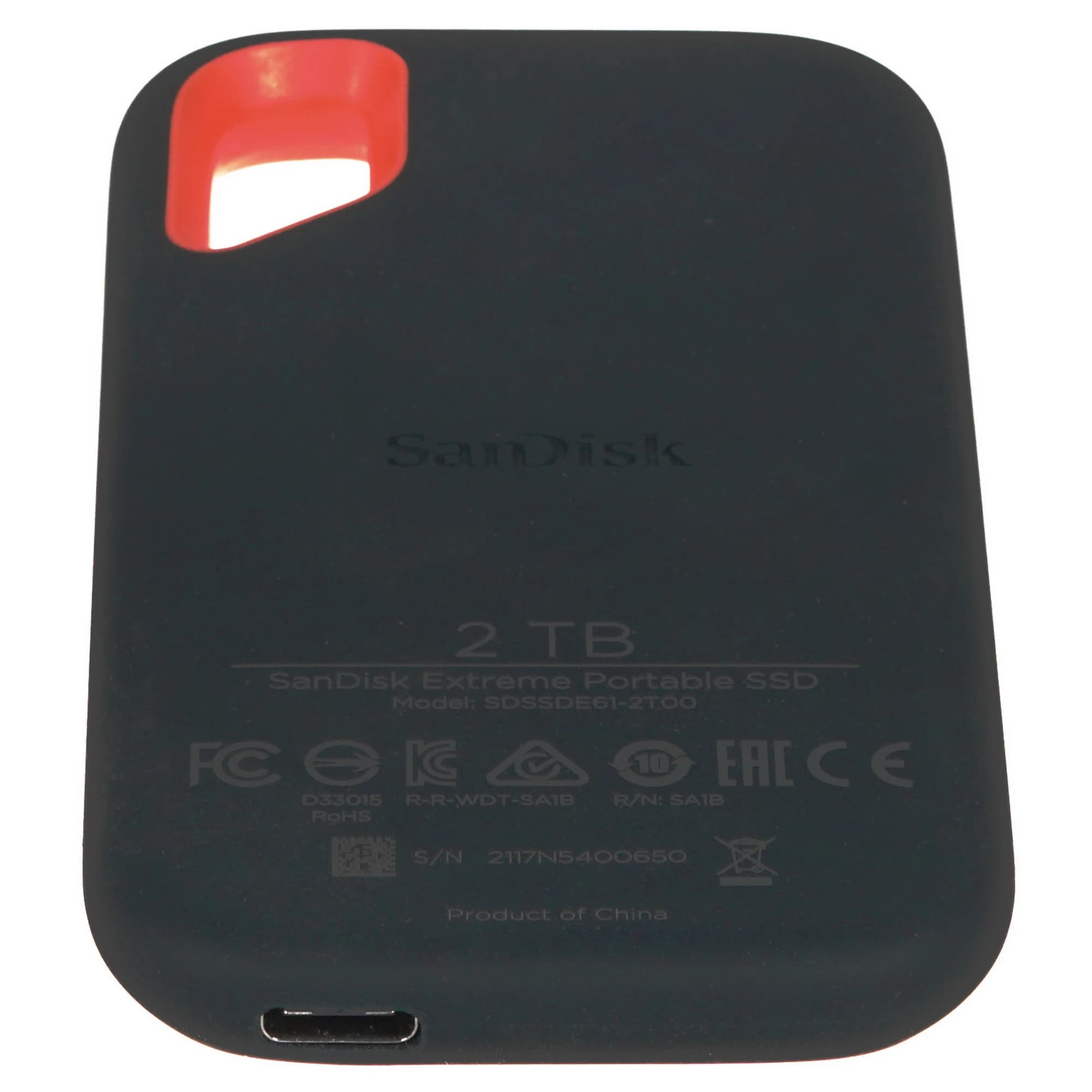 Внешний SSD накопитель Playstation SanDisk Extreme Portable, 2TB (для PlayStation 5 и ПК), черный (Black) 3