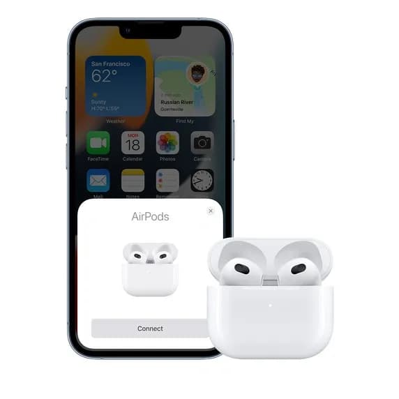 Наушники Apple AirPods 3 (MPNY3) White (Lightning) 5