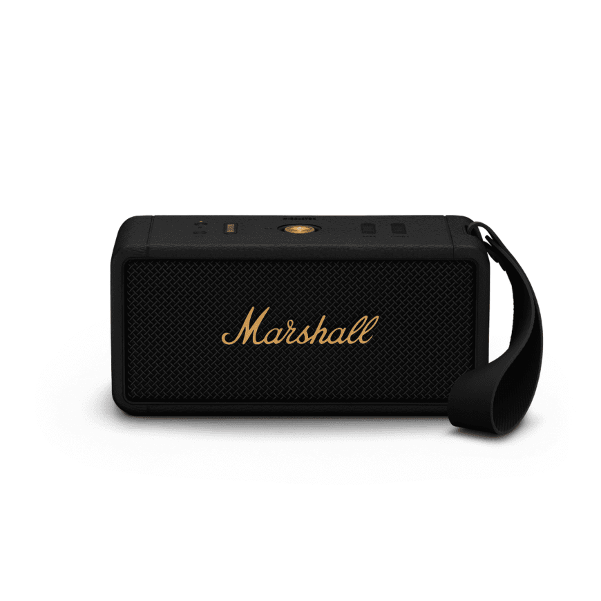 Портативная колонка Marshall Middleton (Черный | Black and brass) 2