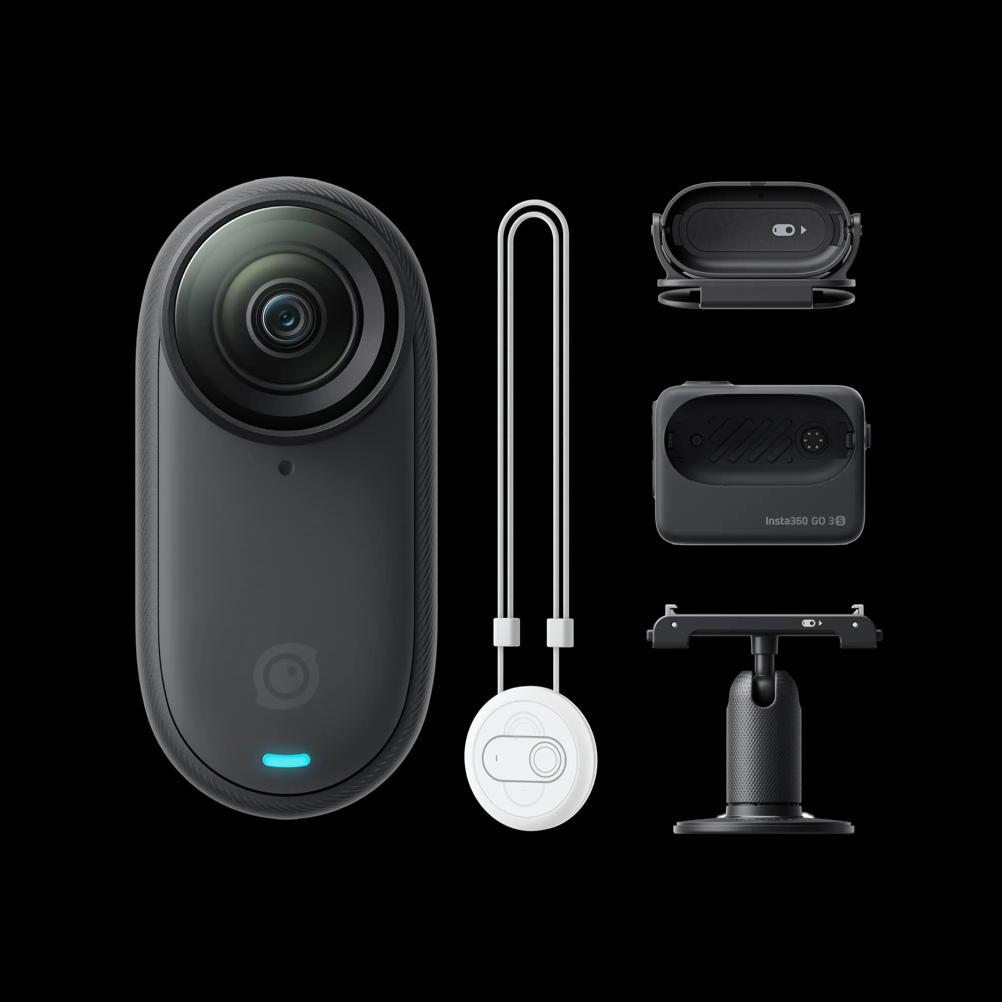 Экшн-камера Insta 360 GO 3S 64Gb, чёрный 6